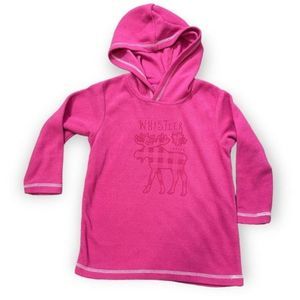 WHISTLER Canada Kids Fleece Hoodie‎ Size 4